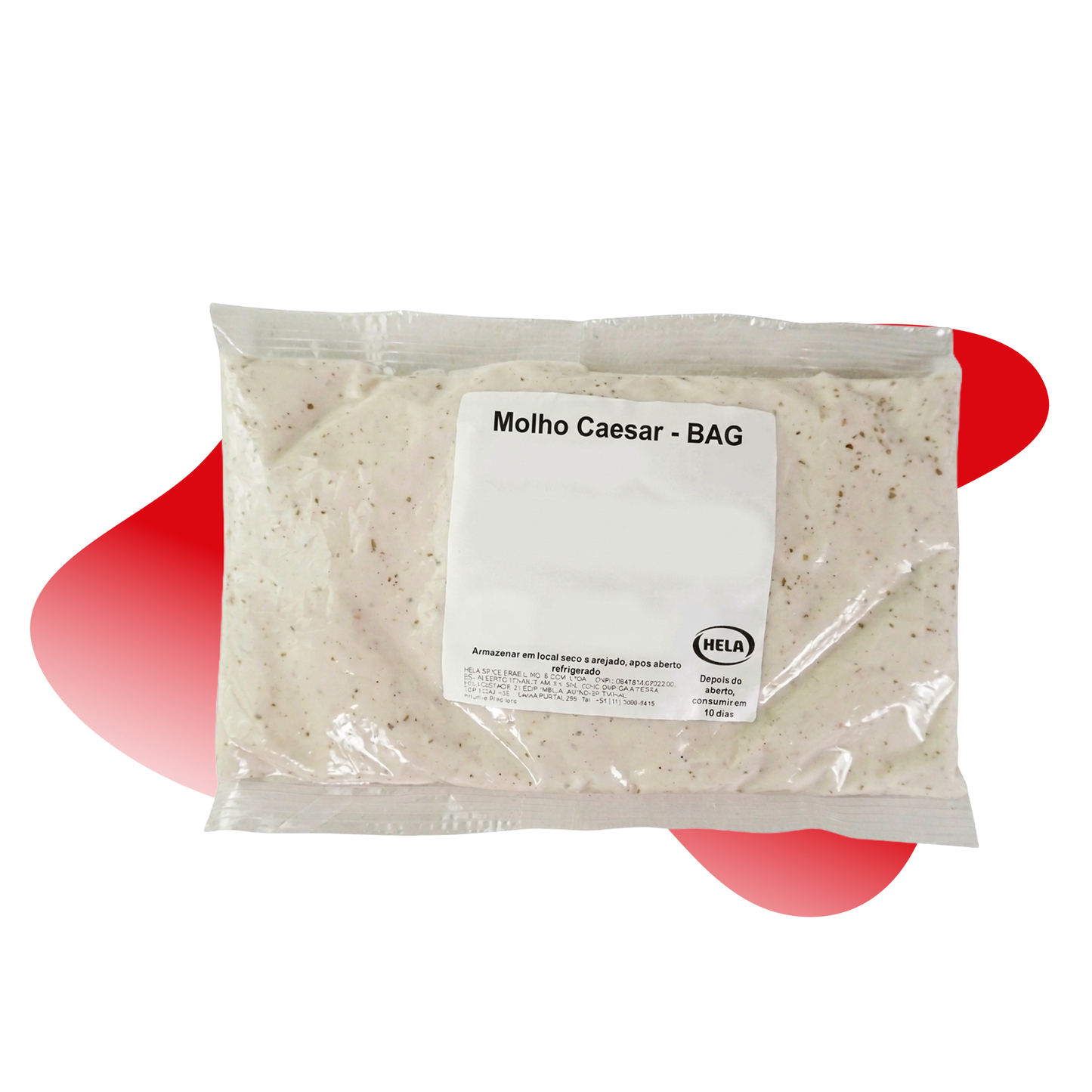 Molho Caesar - Bag 1,1 Kg - Cx 5,5kg